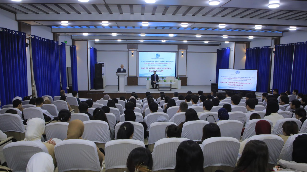 Davlat dasturi loyihasi bo‘yicha Namangan viloyati yoshlari bilan muhokama tashkil etildi