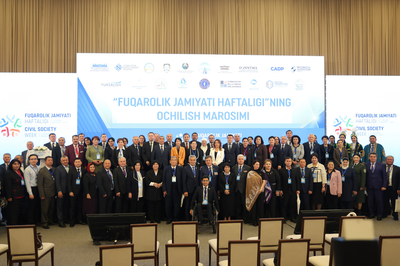 В Ташкенте стартовала “Неделя гражданского общества”