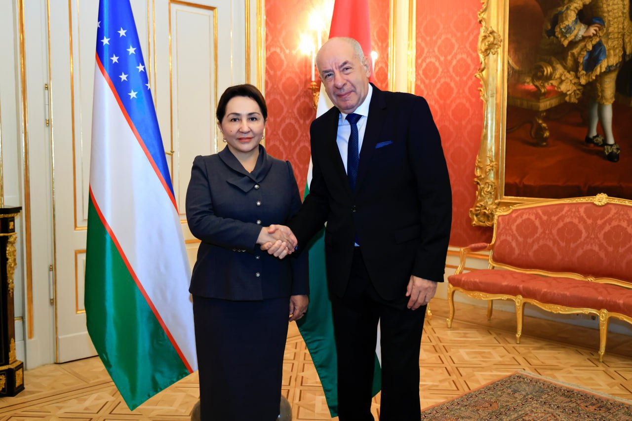 Oliy Majlis Senati Raisi Vengriya Prezidenti bilan uchrashdi