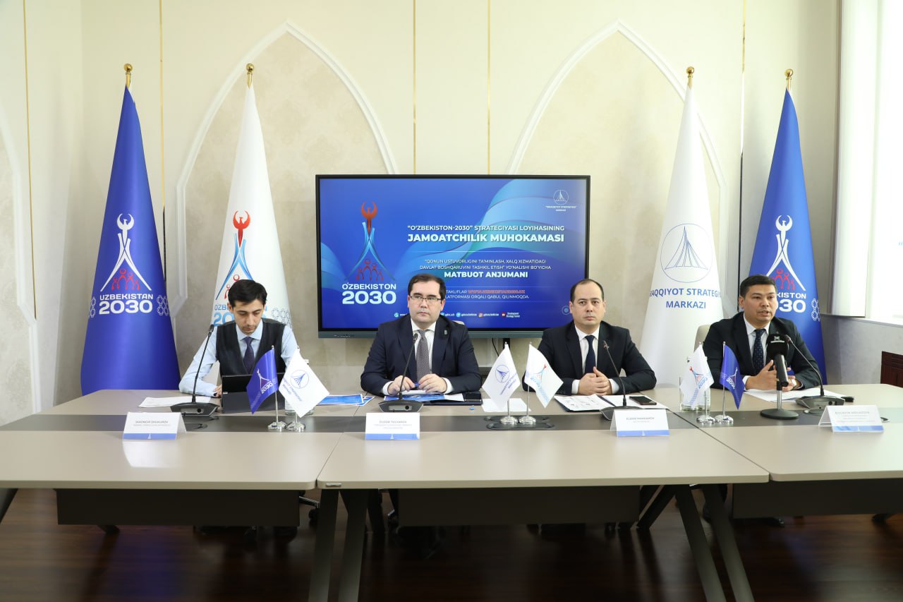 “O‘zbekiston – 2030” strategiyasi takomillashtirilmoqda